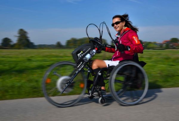 Marion Huber-Schallner, dritte Bürgermeisterin von Abensberg, Querschnittsgelähmt