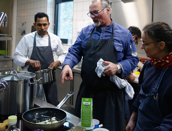 Der Renner: fleischlose Kochkurse für Gastronomen