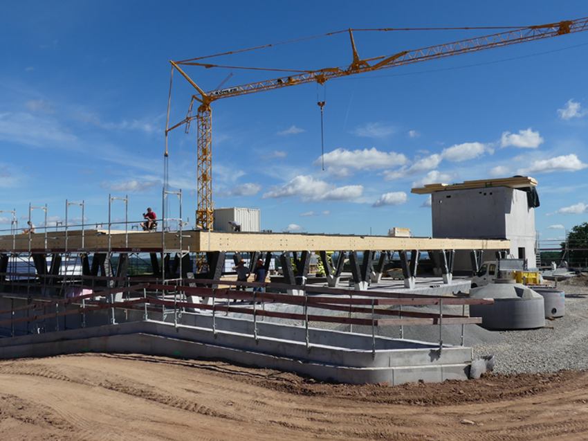  Straubenhardt:  Feuerwehrhaus nach dem Cradle to Cradle-Prinzip 