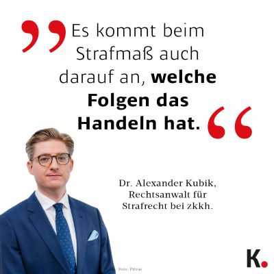 Zitat Strafrechtler Alexander Kubik Insta