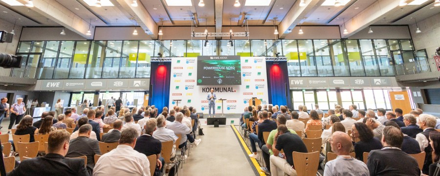 Impressionen vom Vortrag auf der Messe KOMMUNAL im Jahr 2024 
