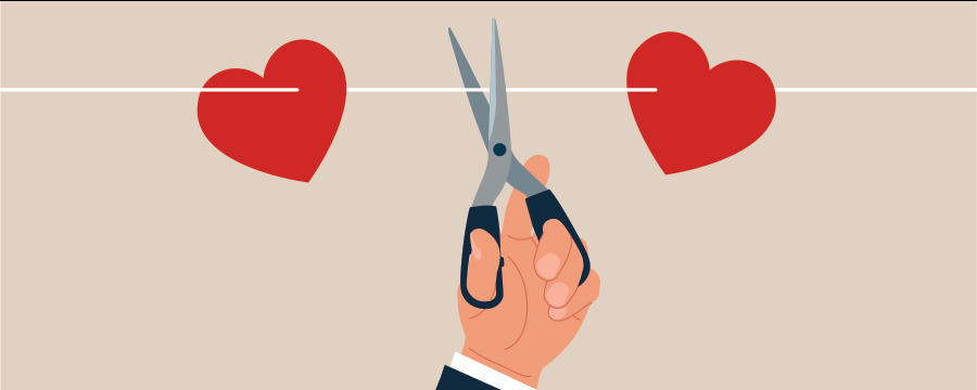 Gemeindefusion Trennung Symbolbild