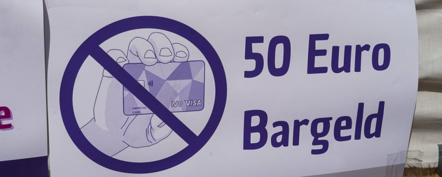Die Bezahlkarte für Flüchtlinge wird von linken Gruppen abgelehnt - zeigt aber offenbar Wirkung