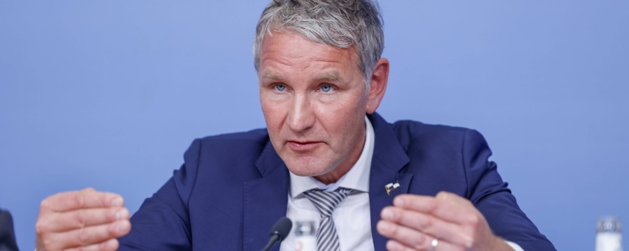 Er wird immer wieder als Beispiel für die angeblich rechtsextreme Haltung der AfD angeführt: Björn Höcke, Fraktionsvorsitzender in Thüringen