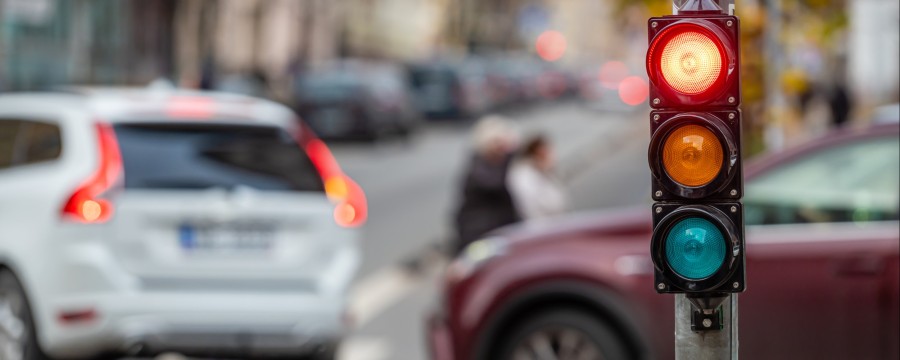 Verkehrsmanagement mit intelligenten Ampeln