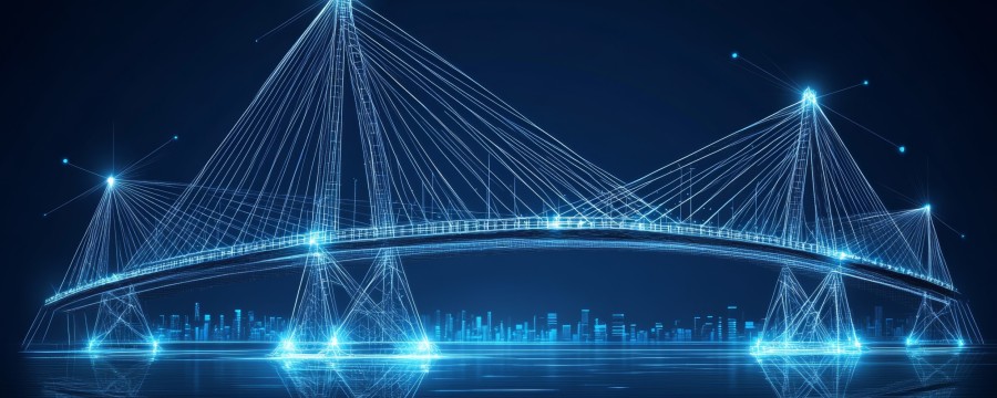 Frühzeitig erkennen, wo Schäden auftreten: das kann der Digitale Zwilling einer Brücke.