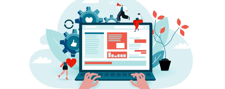 Bildschirm: Digitales Arbeiten