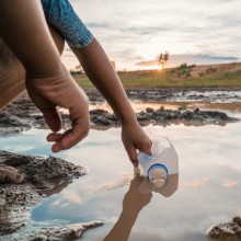 Dürre: Das Füllen von Flaschen ist mancherorts schon verboten.