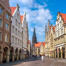 Die Innenstadt von Münster Stadtmarketing