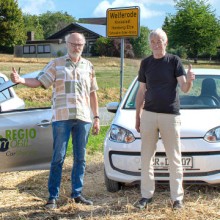 Carsharing auf dem Land - in Welferode startet der Weg, in Vaterstetten ist es längst etabliert