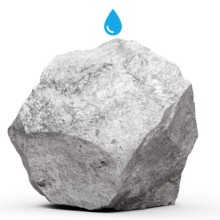 Tropfen auf dem heissen Stein als Symbol für Sondervermögen